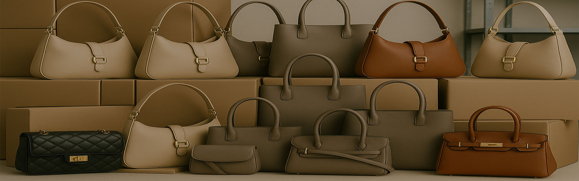 Used Luxury Crossbody Bags – Sorted & Packed from Factory